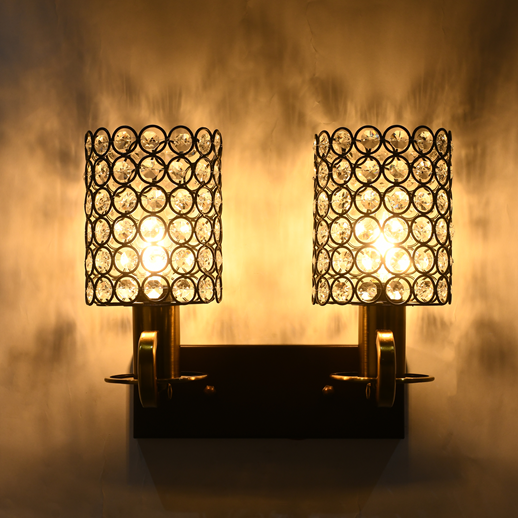 Crystal Decorative Led Wall Lamp Light (3746/2 )